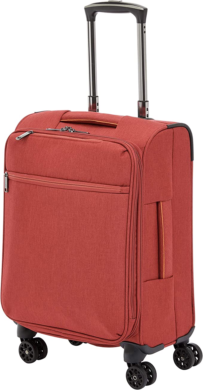 AmazonBasics Belltown Pocketed Soft Shell Suitcase, 31-Inch