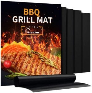 Aoocan Ultra Thick BBQ Grill Mats, Set Of 5