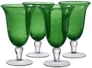 Artland Footed Iced Tea Glasses, Set of 4