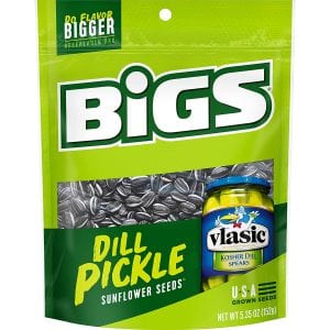 BIGS Vlasic Keto Friendly Dill Pickle Sunflower Seeds, 5.35-Ounce