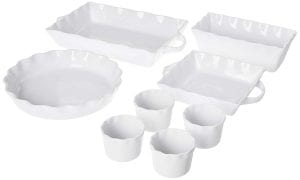 Cook Pro Ceramic Bakeware Set, 8-Piece