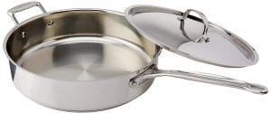 Cuisinart Stainless Steel Saute Pan, 5.5-Quart