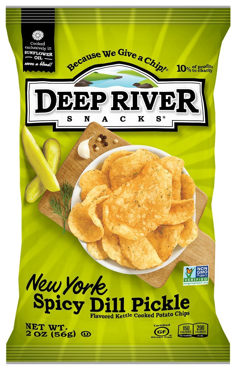 Deep River Gluten-Free Dill Pickle Chips