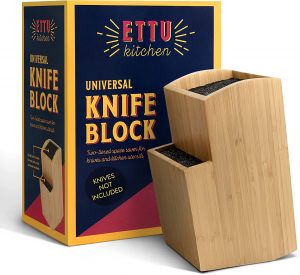 ETTU Kitchen BPA-Free Easy Clean Knife Block