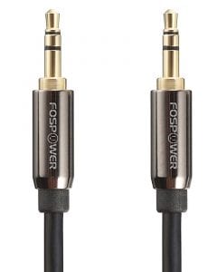 FosPower Tablet Copper-Plated AUX Cable, 15-Foot