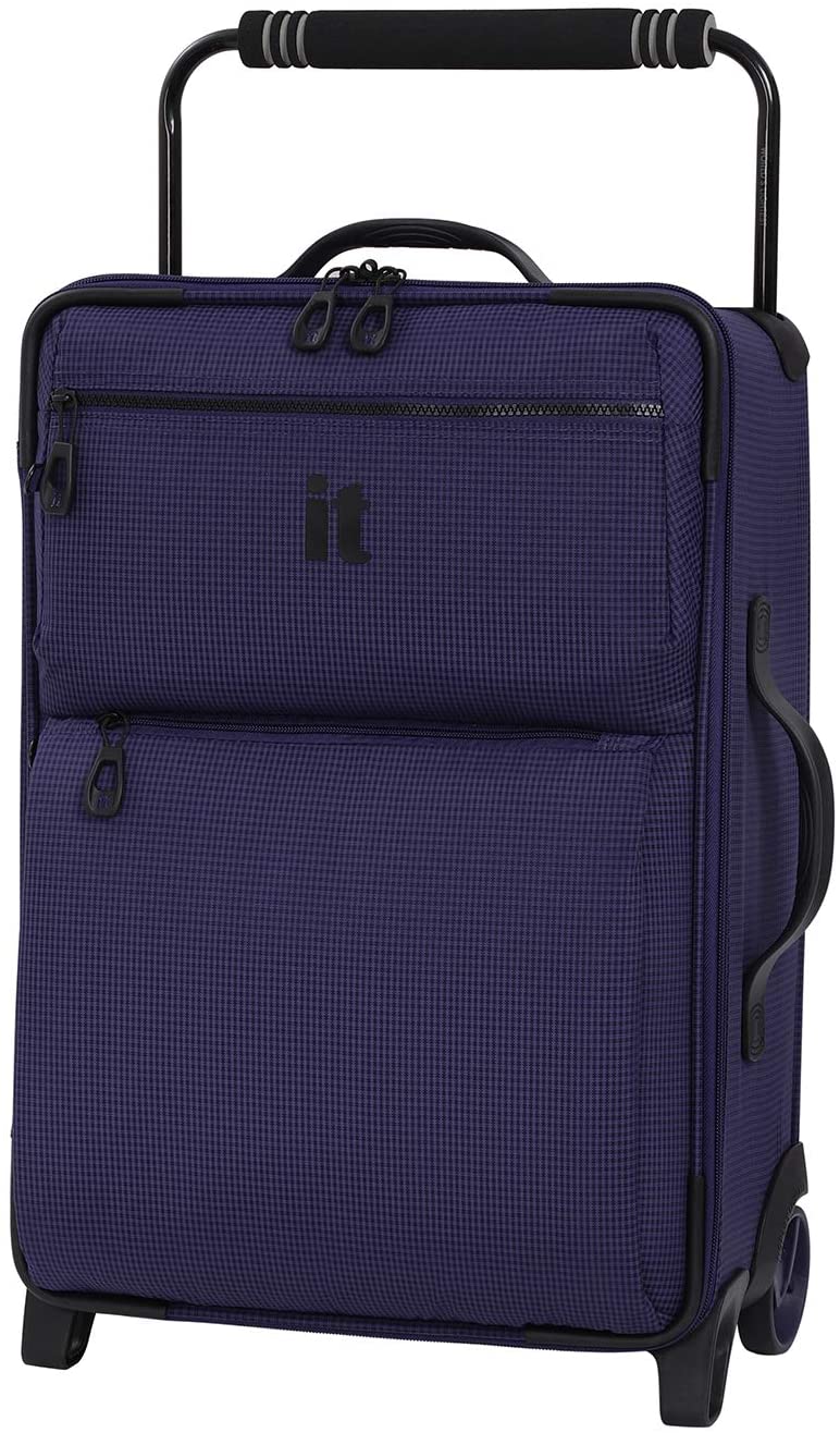 IT Luggage Lightweight Soft Shell Spinner Suitcase, 22-Inch