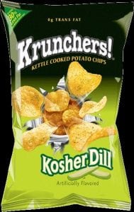 Jay’s Krunchers Kosher Dill Pickle Chips