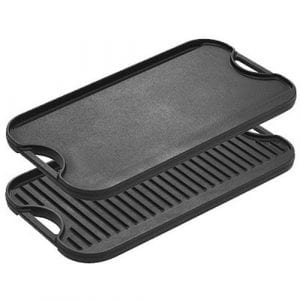 Lodge Oven Safe Nonstick Grill Pan, 20-Inch
