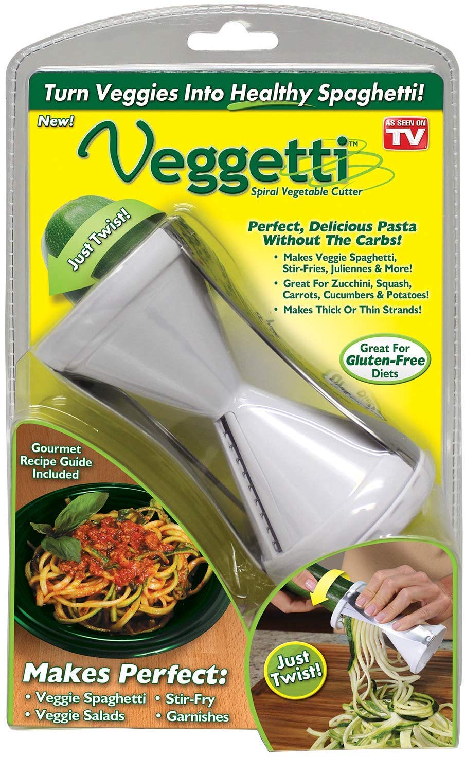 Ontel Veggetti Vegetable Spiralizer