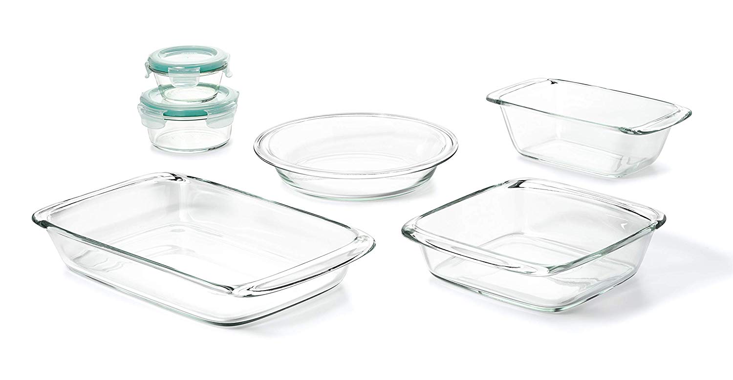 OXO Glass Bakeware Set, 8-Piece