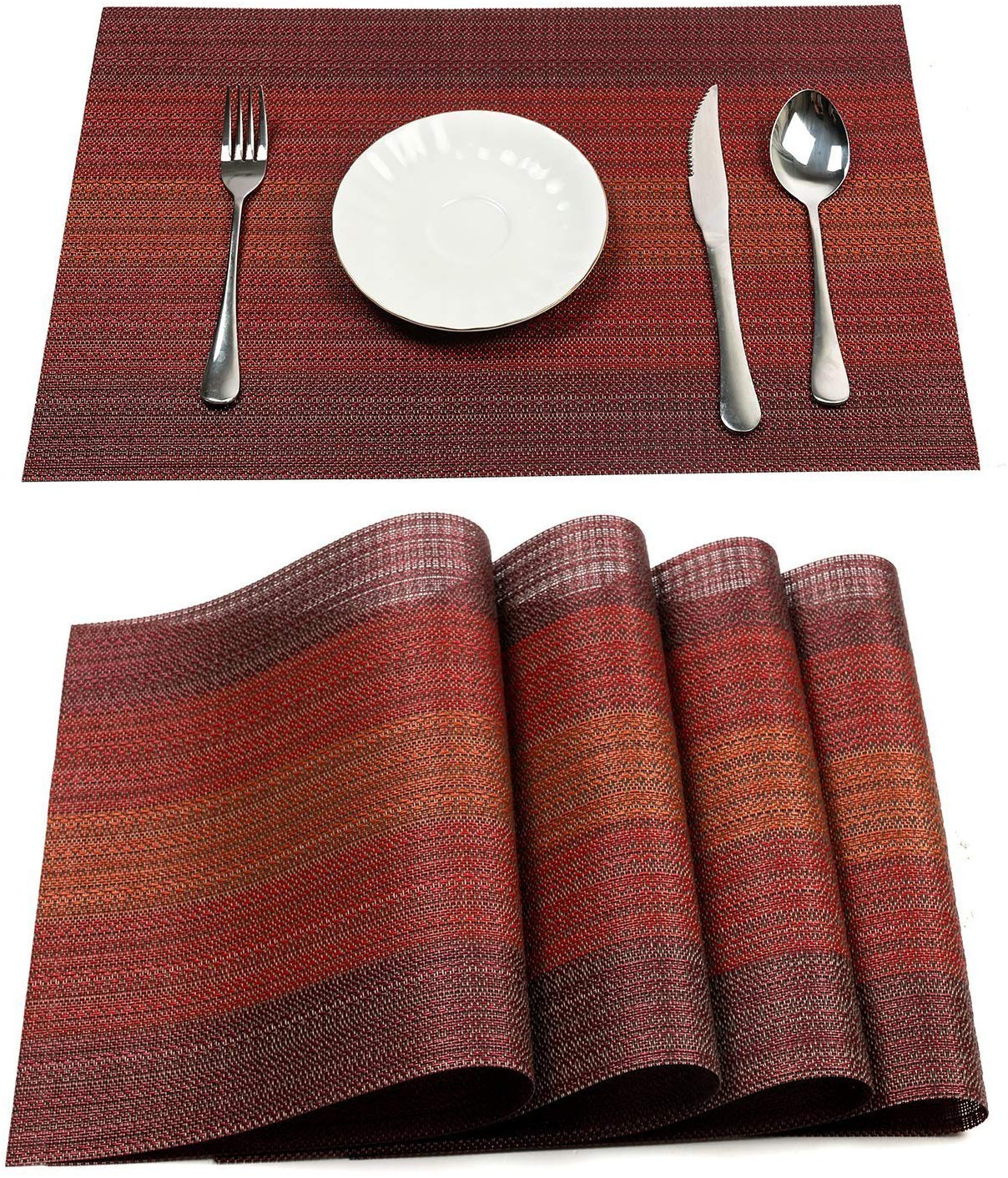 Pauwer Daily Insulated Kitchen Placemats, Set Of 6