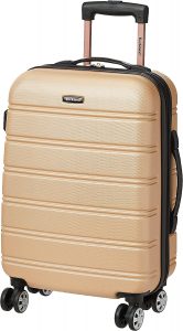 Rockland Melbourne Lightweight Carry On Suitcase, 20-Inch