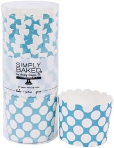 Simply Baked Festive Baking Cups, 25-Pack