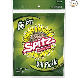 Spitz Fire-Roasted Dill Pickle Sunflower Seeds, 6-Ounce