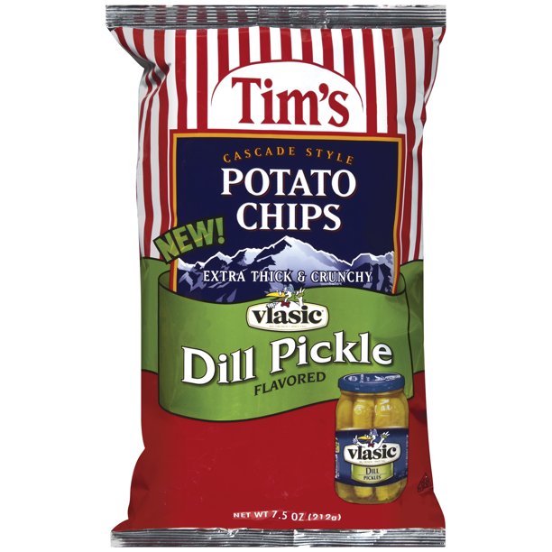 Tim’s Cascade Extra Thick Dill Pickle Chips