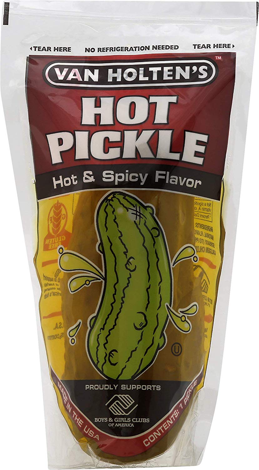 Van Holten’s Jumbo Hot Pickles, 12-Pack