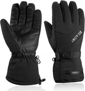 VELAZZIO Breathable Snowboard & Ski Gloves For Women
