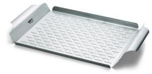 Weber Stainless Steel Nonstick Grill Pan, 22-Inch