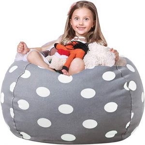 WEKAPO Premium Family Storage Bean Bag Chair Cover