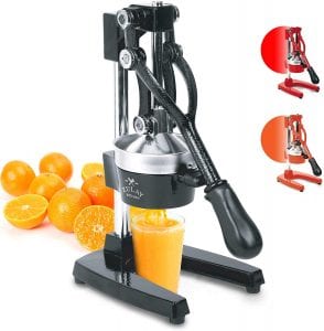 Zulay Kitchen Metal Press Stand Citrus Juicer