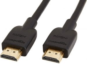 AmazonBasics Gaming HDMI Cord, 6-Foot