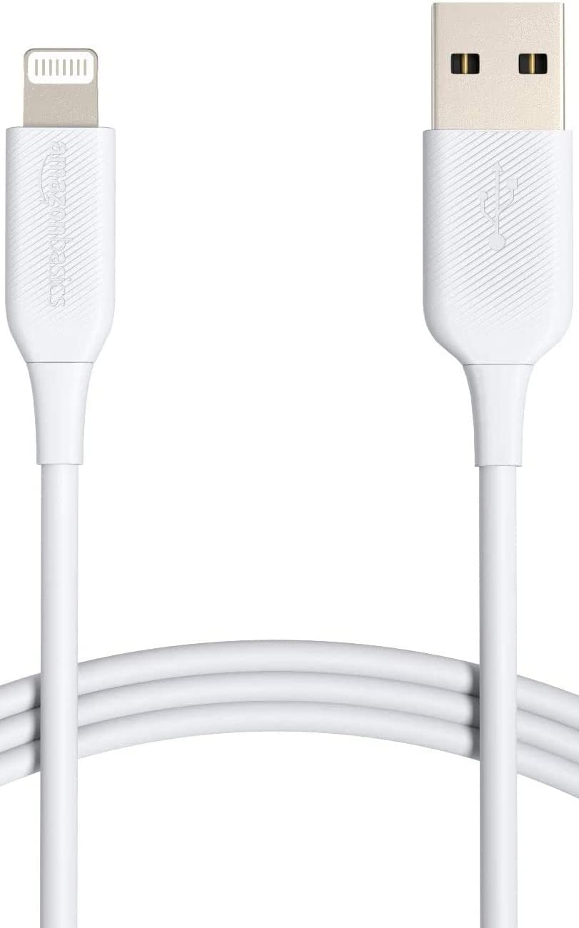 AmazonBasics Universal iPhone Charger Cord, 6-Foot