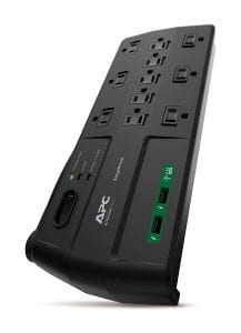 APC Surge Protector Power Strip with USB Ports, 11-Outlet