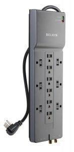 Belkin Multi-Outlet Compact Power Strip Surge Protector