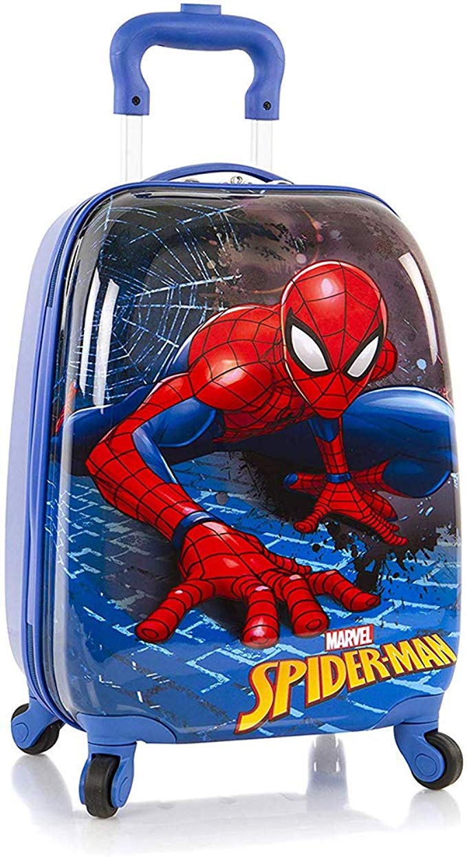 Marvel Spiderman Carry-On Spinner Luggage For Kids
