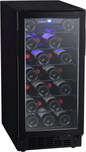 EdgeStar Slim-Fit Freestanding Thermoelectric Wine Cooler Refrigerator