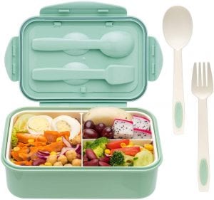 LOVINA Plastic Dishwasher-Safe Bento Box