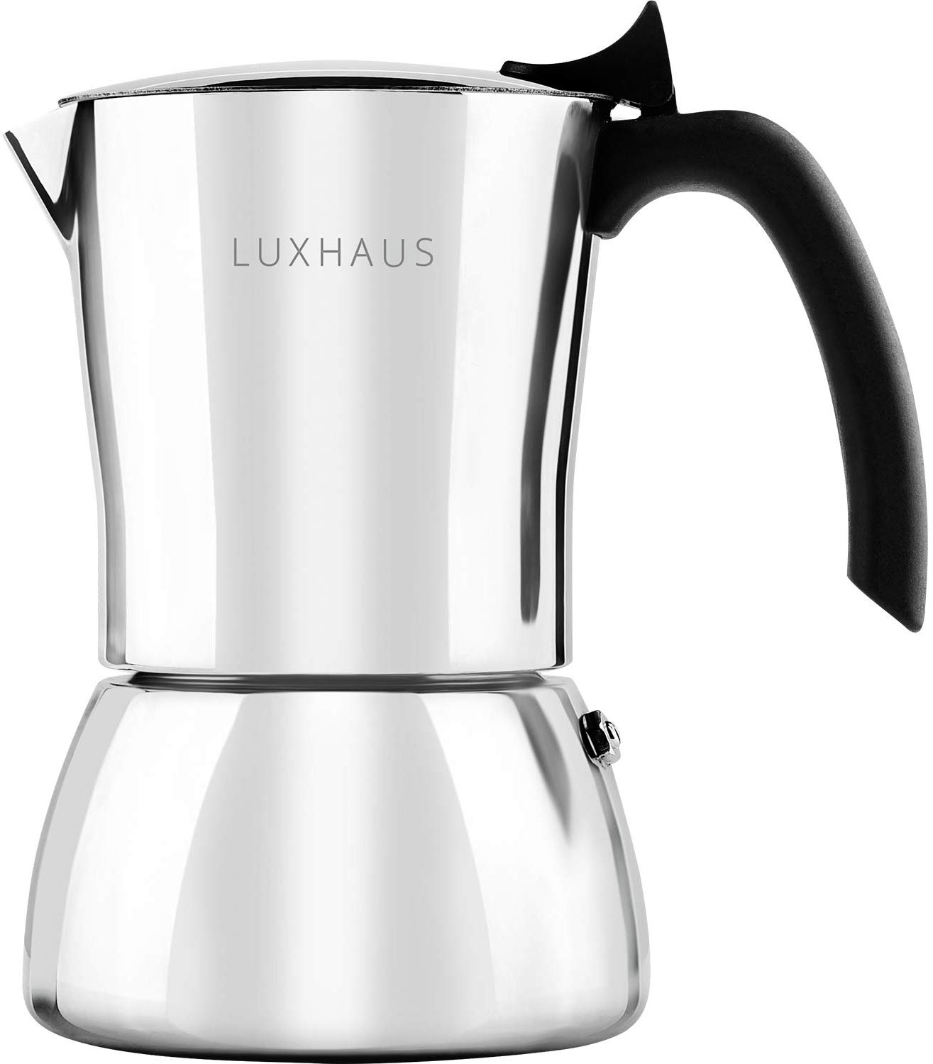 LuxHaus Food-Safe Rust-Proof Espresso Maker