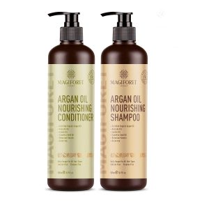 MagiForet Detangling Organic Argan Oil Shampoo and Conditioner Set