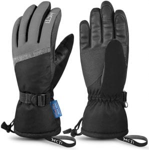 MCTi Winter Warm Touchscreen Waterproof 3M Thinsulate Ski Gloves