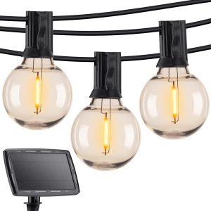 Minetom LED Globe Indoor & Outdoor String Lights, 25-Foot