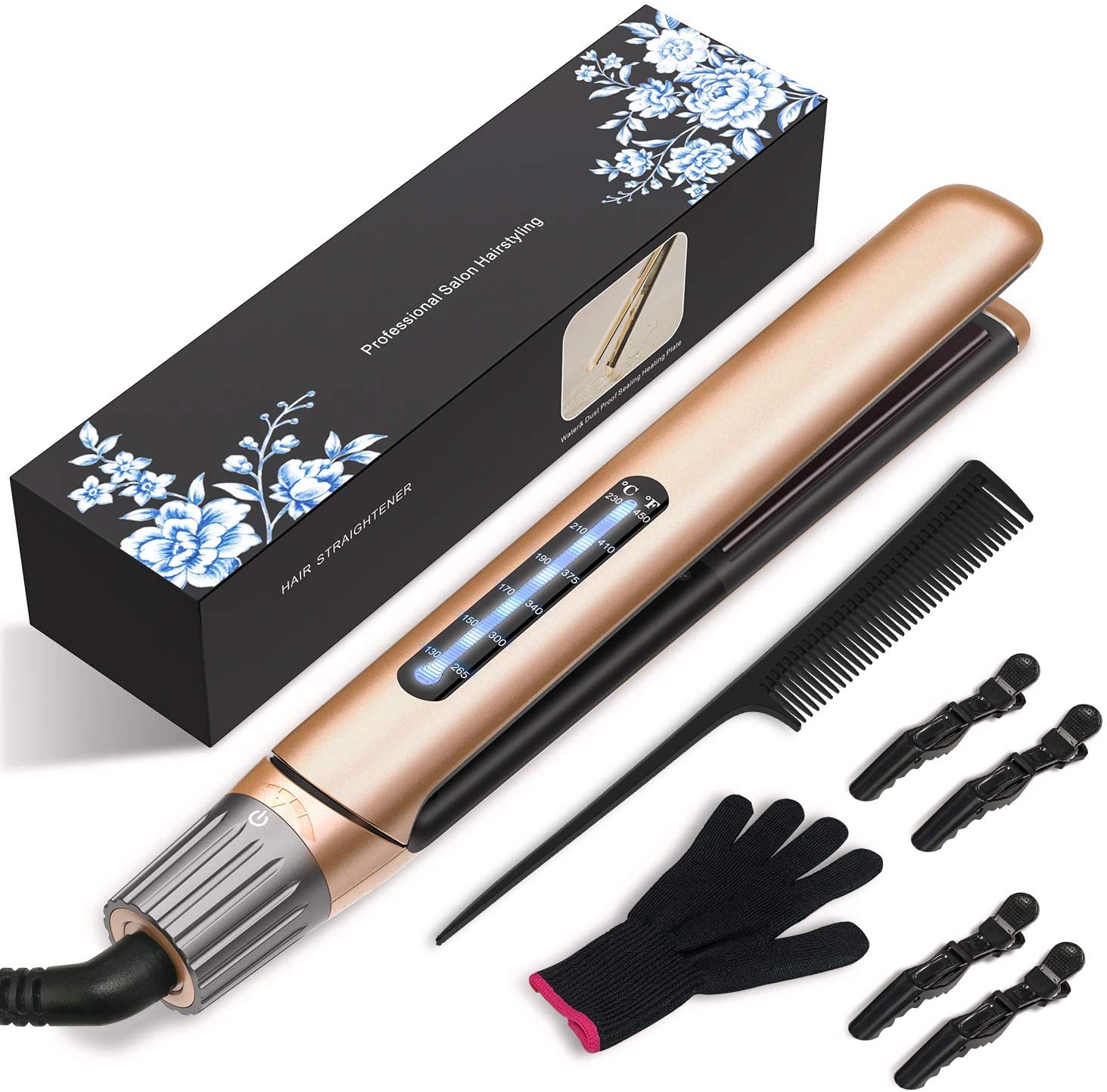 Mixcolor Hair Straightener and Curler 2 in 1