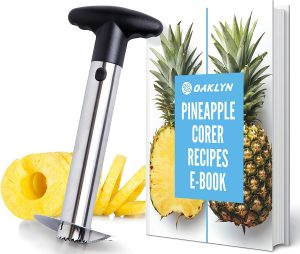 Oaklyn Easy Clean Rustproof Pineapple Slicer & Corer Tool