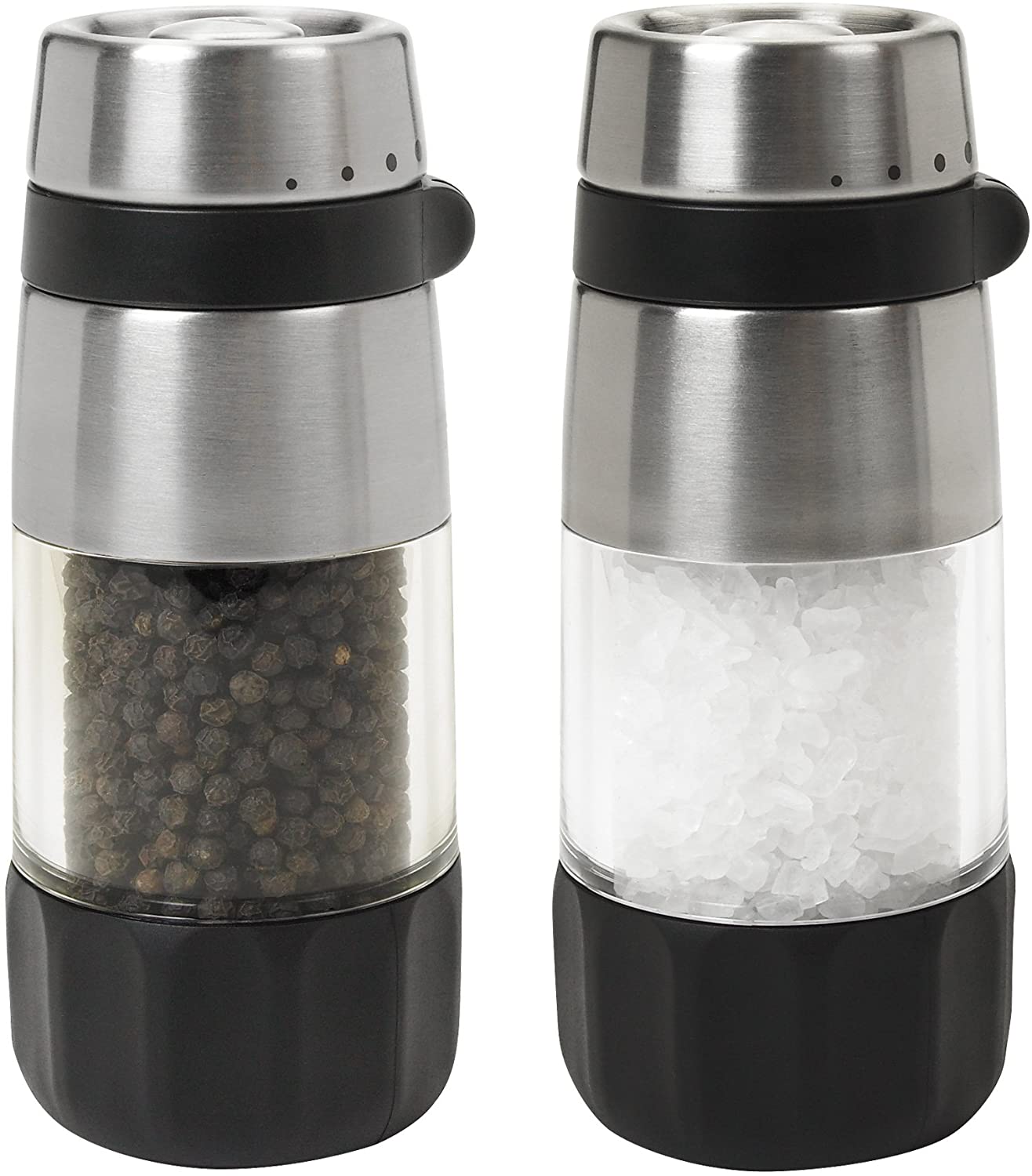 OXO Good Grips Non-Slip Salt and Pepper Grinder Set