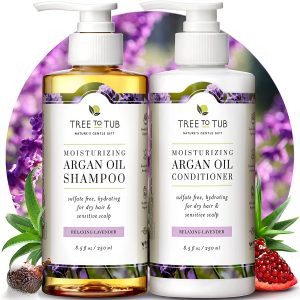 Tree to Tub Organic Moroccan Oil Gentle Argan Oil Shampoo & Conditioner