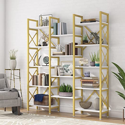Tribesigns Etagere Reinforced Bookcase For Home Office