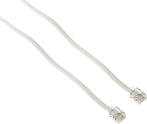 Trisonic Fax & Telephone Extension Cord, 50-Foot