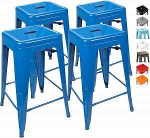 UrbanMod Counter Height Bar Stools, 24-Inch