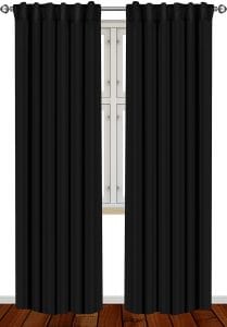 Utopia Thermal Insulated Blackout Curtains, 2-Panels