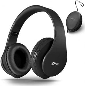 zihnic Wireless Deep Bass Over Ear Bluetooth Headphones