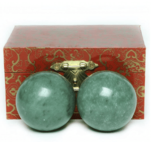 Brass Statu Pain Relief Baoding Zen Balls & Decorative Box