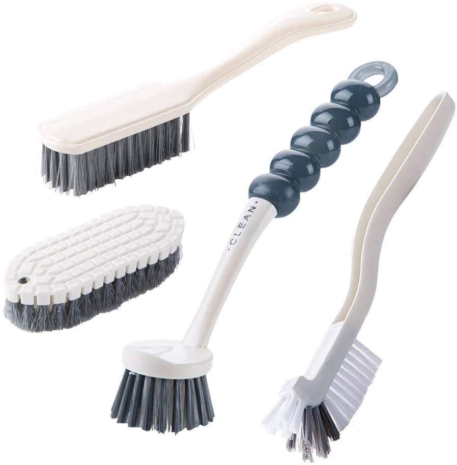 ANERONG Bendable Dishwasher Safe Cleaning Brush Set, 4-Pack