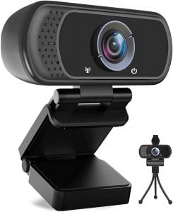 Avater Full HD Tripod Mountable Webcam, 1080p