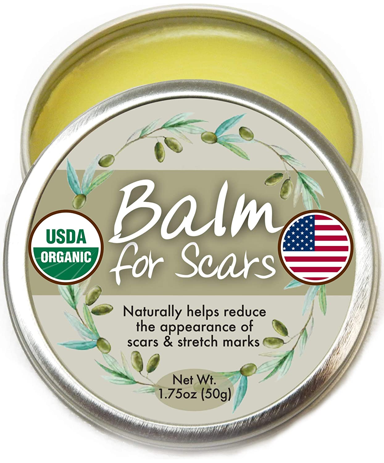 Barker Goods USDA Organic Balm Fade Scar Cream
