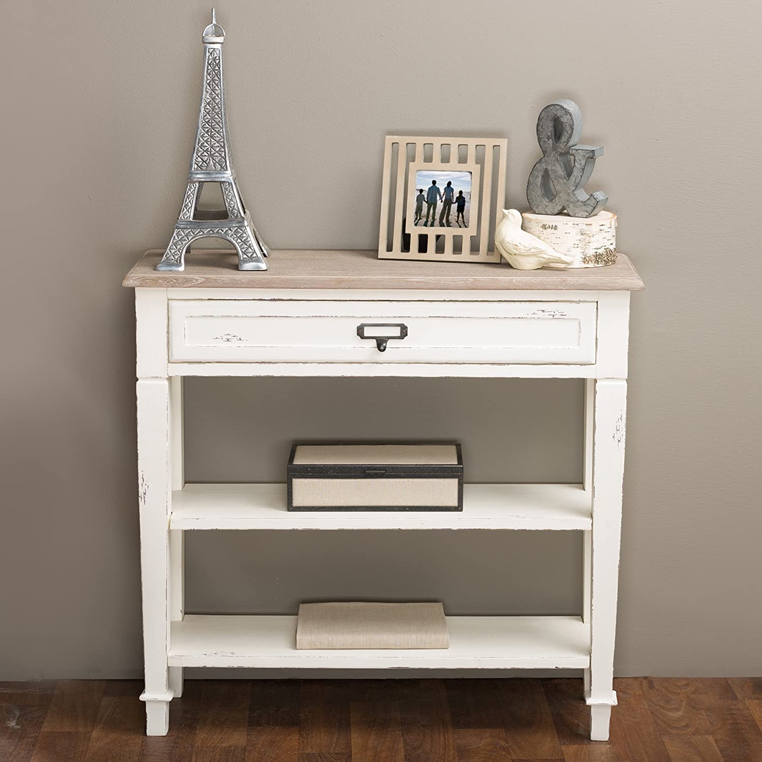 Baxton Studio Dauphine Traditional French Accent Console Table