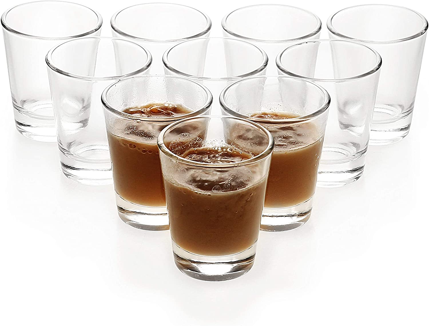 BCnmviku Dry And Liquid Shot Glasses, 10-Piece